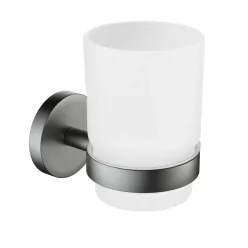 AREZZO design RONO üveg pohár tartó, gun metal