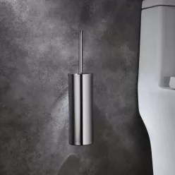   AREZZO design RONO falra szerelhető vagy szabadonálló WC kefe tartó, króm