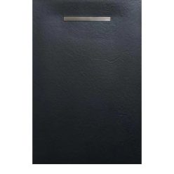   AREZZO design SOLIDSoft zuhanytálca 120x100 cm, ANTRACIT, egyenes lefolyóval (2 doboz)