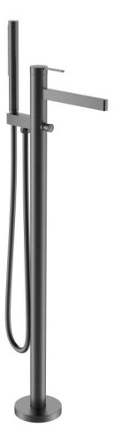 AREZZO design ELEGANT szabadon álló kádtöltő csaptelep, gun metal