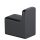 AREZZO design MONO fogas, fekete