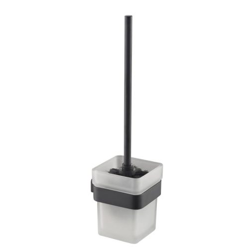 AREZZO design MONO WC kefe tartó, fekete