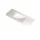 AREZZO design SIERRA 120 cm-es beépíthető solid surface mosdó, fehér
