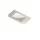 AREZZO design SIERRA 80 cm-es beépíthető solid surface mosdó, fehér
