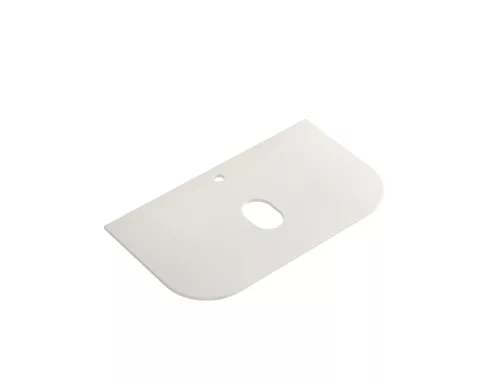 AREZZO design SIERRA 80 cm-es íves mosdópult, fehér