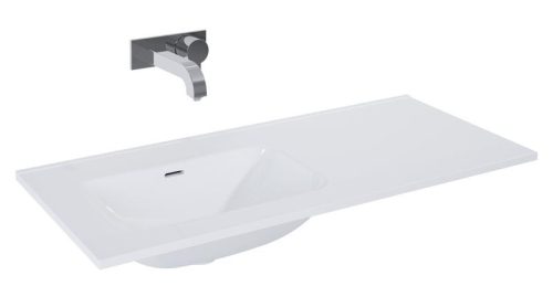 AREZZO design SKAPPA 100 cm-es mosdó (60+40) balos CSAPLYUK NÉLKÜL