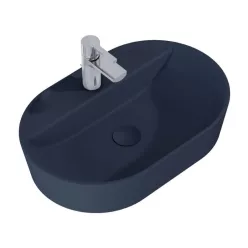   AREZZO design pultra ültethető mosdó BABETTE 62X42 matt kék