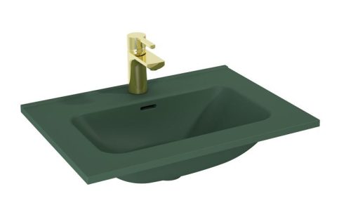 AREZZO design SKAPPA 60 cm-es mosdó, matt zöld