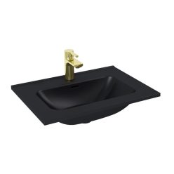 AREZZO design SKAPPA 60 cm-es mosdó, matt fekete
