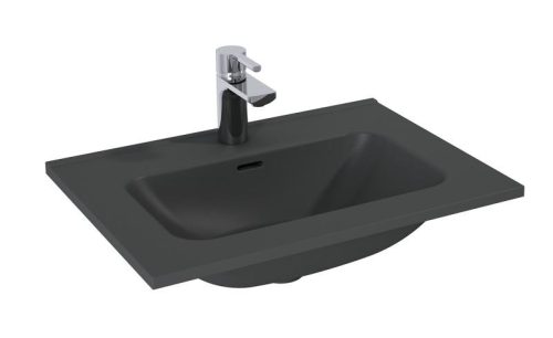 AREZZO design SKAPPA 60 cm-es mosdó, matt antracit