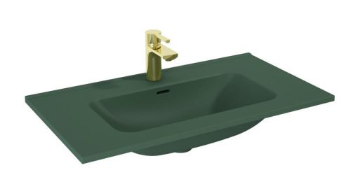 AREZZO design SKAPPA 80 cm-es mosdó, matt zöld