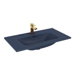 AREZZO design SKAPPA 80 cm-es mosdó, matt kék