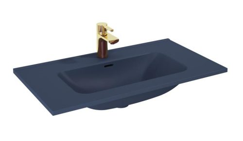 AREZZO design SKAPPA 80 cm-es mosdó, matt kék