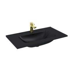 AREZZO design SKAPPA 80 cm-es mosdó, matt antracit