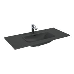 AREZZO design SKAPPA 100 cm-es mosdó, matt antracit