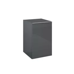   AREZZO design MONTEREY 40 cm-es oldalszekrény 1 ajtóval Mf. antracit színben