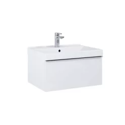   AREZZO design MONTEREY 60 cm-es alsószekrény 1 fiókkal Mf. fehér színben, szifonkivágással