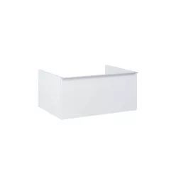   AREZZO design MONTEREY 60 cm-es alsószekrény 1 fiókkal Mf. fehér színben, szifonkivágás nélkül