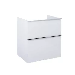   AREZZO design MONTEREY 60 cm-es alsószekrény 2 fiókkal Mf. fehér színben, szifonkivágás nélkül