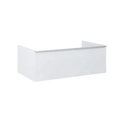   AREZZO design MONTEREY 80 cm-es alsószekrény 1 fiókkal Mf. fehér színben, szifonkivágás nélkül