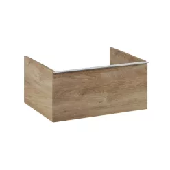   AREZZO design MONTEREY 60 cm-es alsószekrény 1 fiókkal Canela tölgy színben, szifonkivágás nélkül