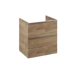   AREZZO design MONTEREY 60 cm-es alsószekrény 2 fiókkal, Canela tölgy színben, szifonkivágás nélkül