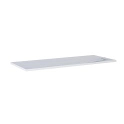   AREZZO design CALACATTA márvány 120x46 cm mosdópult Matt Fehér színben, 20 mm