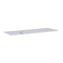   AREZZO design CALACATTA márvány 140x46 cm mosdópult Matt Fehér színben, 20 mm
