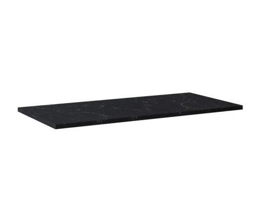 AREZZO design MARQUINA márvány 100x46 cm mosdópult Matt Fekete színben,20 mm