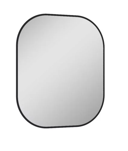 AREZZO design SHARON 60/70 LED tükör, fekete