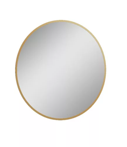 AREZZO design SHARON kerek 60 LED tükör, arany