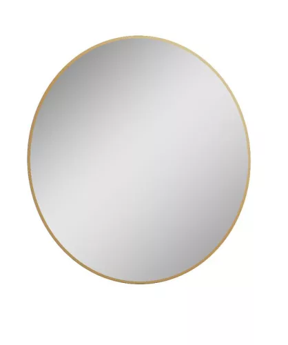 AREZZO design SHARON kerek 80 LED tükör, arany