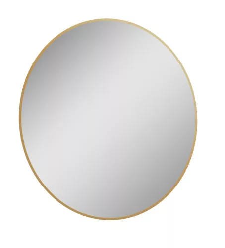 AREZZO design SHARON kerek 100 LED tükör, arany