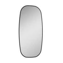 AREZZO design SHARON 45/90 LED tükör, fekete