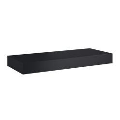  AREZZO design márvány 120x46 cm konzolos mosdópult Matt Fekete színben