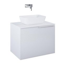   AREZZO design MALIBU alsószekrény 70 1 fiók + 1 fiók , matt fehér
