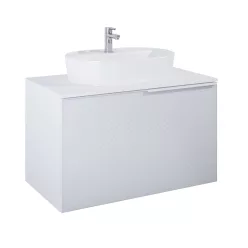   AREZZO design MALIBU alsószekrény 90 1 fiók + 1 fiók , matt fehér