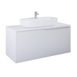   AREZZO design MALIBU alsószekrény 120 1 fiók + 1 fiók , matt fehér