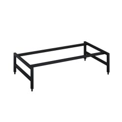AREZZO design MONTEREY tartó láb 80 cm, matt fekete