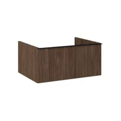   AREZZO design MONTEREY 60 cm-es alsószekrény 1 fiókkal Lincoln dió színben, szifonkivágás nélkül