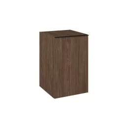   AREZZO design MONTEREY 40 cm-es oldalszekrény 1 ajtóval Lincoln dió színben