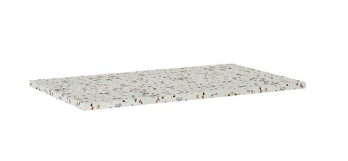 AREZZO design TERRAZZO márvány mosdópult 80/46/2 mix matt