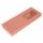 AREZZO design MABEL öntöttmárvány falra szerelhető mosdó 120 cm (60+60) jobb, terra pink