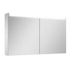   AREZZO design Tükrös szekrény 120, 2 ajtó + TECHNOBOX + LED PANEL