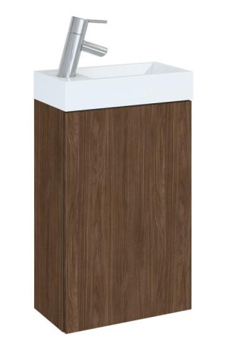 AREZZO design MINI 40 1 ajtós Lincoln dió (alsószekrény + mosdó)