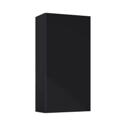   AREZZO design univerzális felsőszekrény bármely modellhez 40 cm-es, 1 ajtós (21,6) Mf. fekete színben