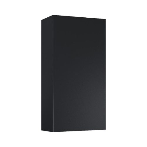 AREZZO design univerzális felsőszekrény bármely modellhez 40 cm-es, 1 ajtós (21,6) Matt fekete színben