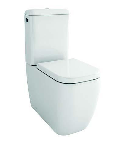 AREZZO design OHIO kombi wc alsós/hátsó kifolyású RIMLESS, ülőke nélkül AR-202R ( 2 doboz )