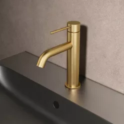 AREZZO design NOVA mosdócsaptelep, szálcsiszolt arany