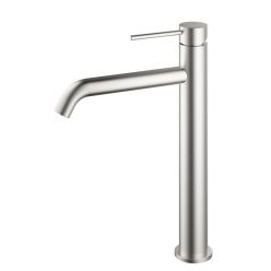   AREZZO design NOVA magasított mosdócsaptelep, szálcsiszolt nikkel